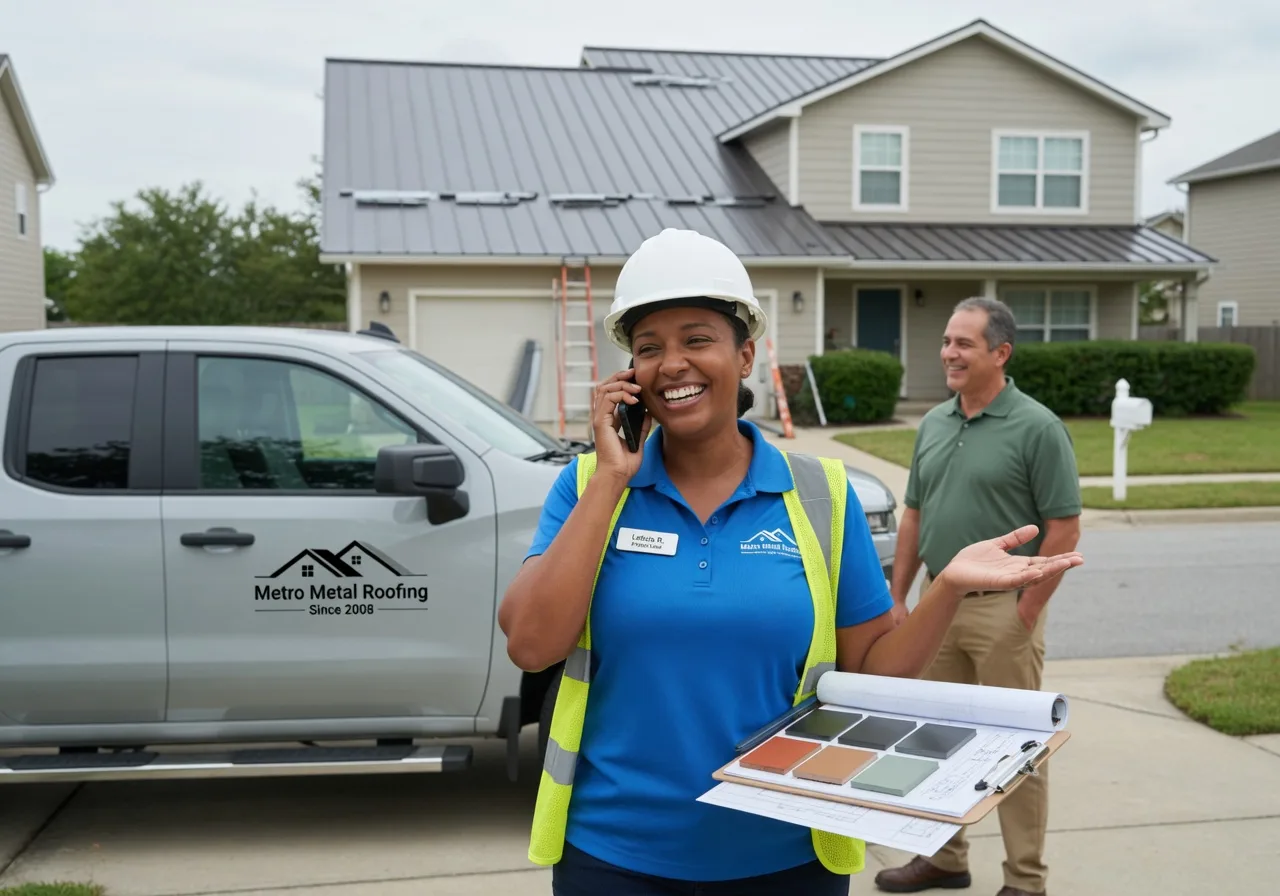 Storm Damage Metal Roof Repair in Youngsville, PA